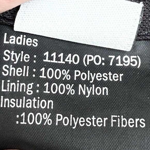 Obermeyer Ski Jacket Women's 10 Black Neon Pink & Green Full Zip Hooded Coat - Picture 11 of 15